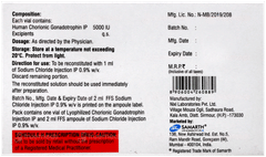 Eutrig Hp 5000Iu Injection 1
